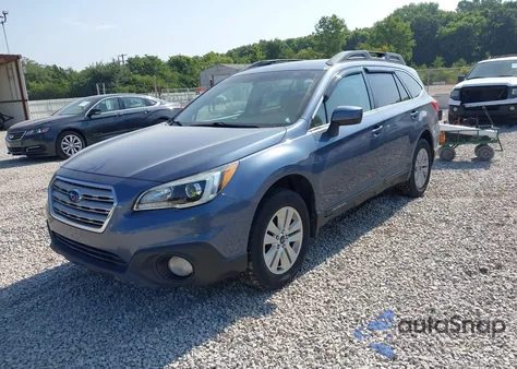 2015 Subaru Outback 2.5I Premium из США, поврежденный, VIN 4S4BSBCC6F3355293